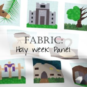How to Sew a Scrappy Holy Week Table Runner Decor Header Main