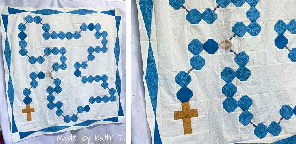 Rosary Quilt Pattern by Testers 6
