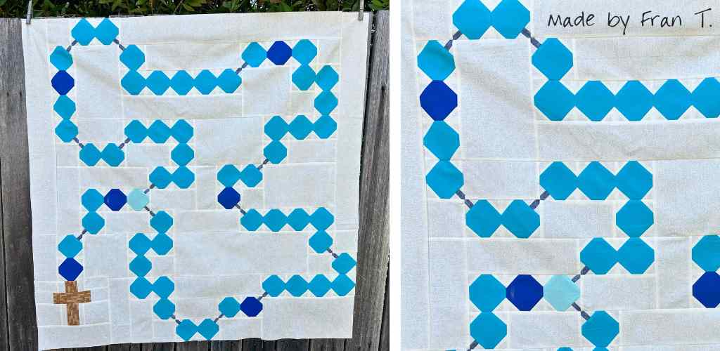 Rosary Quilt Pattern by Testers 7