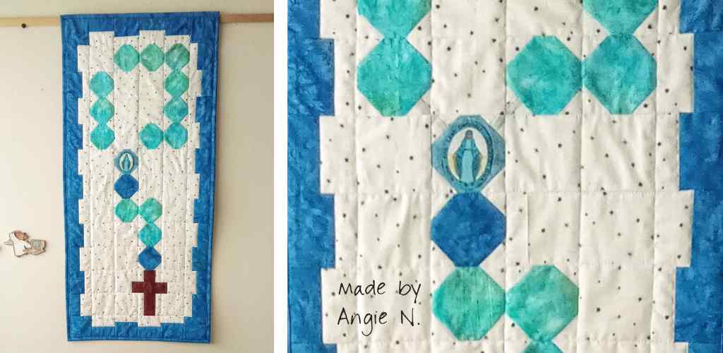 Rosary Quilt Pattern by Testers 8