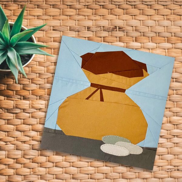 Quilt Block Coin Bag Spy Wednesday