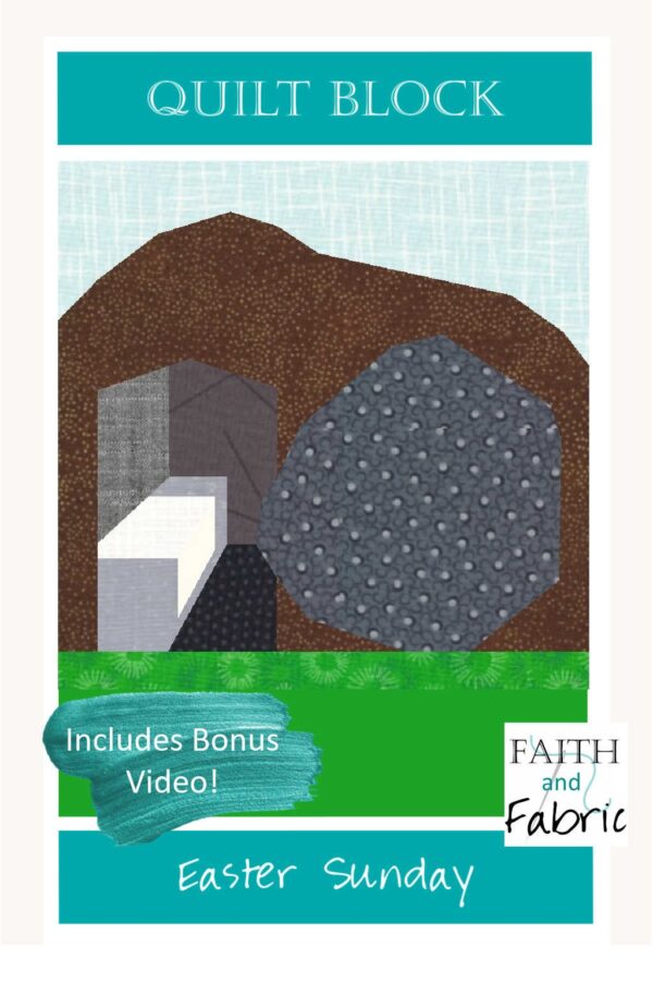 Quilt Block: Empty Tomb on Easter Sunday (Matthew 28:1-15) - Image 4
