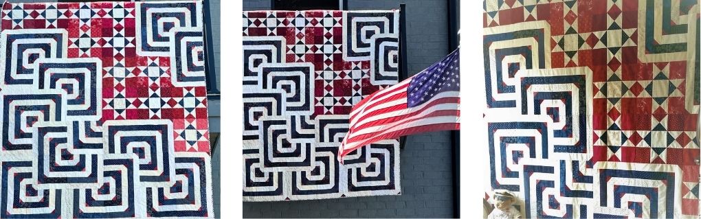 Enduring Liberty Patriotic Quilt Pattern by Cheri