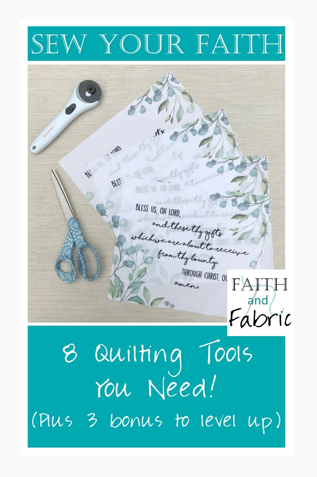 what tools do i need for quilting beginner
